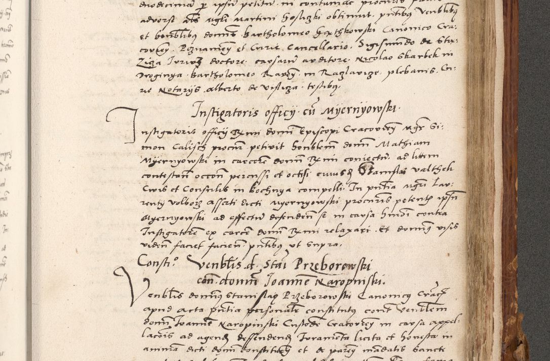 Zdjęcie nr 780 dla obiektu archiwalnego: Volumen (Pri)mum Actorum R(evere)nd(i)s(s)imi in Christo Patris D(omi)ni Petri de Gamratis Episcopi Cracoviensis a die prima mensis Novembris Anni 1539vi ad finem eiusdem anni et successive per annos 1539num et 1540mum