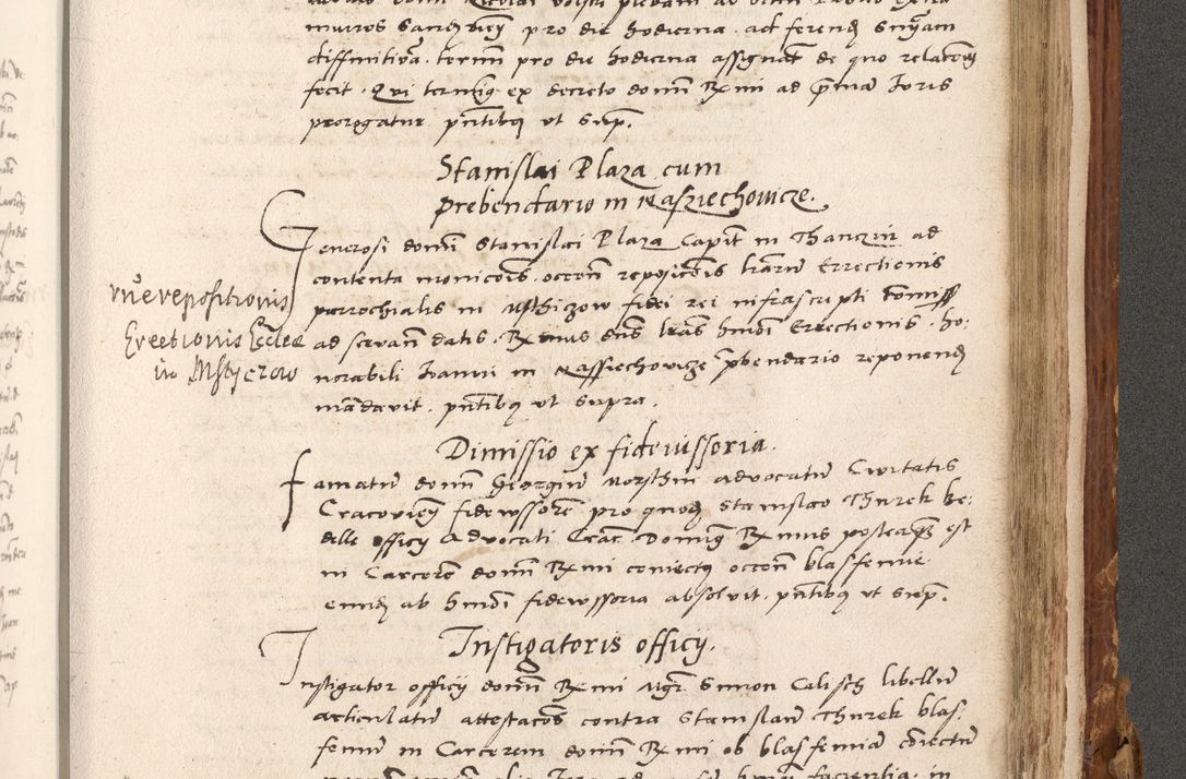 Zdjęcie nr 782 dla obiektu archiwalnego: Volumen (Pri)mum Actorum R(evere)nd(i)s(s)imi in Christo Patris D(omi)ni Petri de Gamratis Episcopi Cracoviensis a die prima mensis Novembris Anni 1539vi ad finem eiusdem anni et successive per annos 1539num et 1540mum