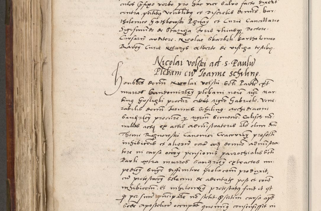 Zdjęcie nr 783 dla obiektu archiwalnego: Volumen (Pri)mum Actorum R(evere)nd(i)s(s)imi in Christo Patris D(omi)ni Petri de Gamratis Episcopi Cracoviensis a die prima mensis Novembris Anni 1539vi ad finem eiusdem anni et successive per annos 1539num et 1540mum