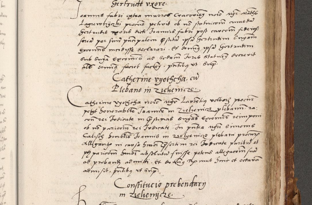 Zdjęcie nr 784 dla obiektu archiwalnego: Volumen (Pri)mum Actorum R(evere)nd(i)s(s)imi in Christo Patris D(omi)ni Petri de Gamratis Episcopi Cracoviensis a die prima mensis Novembris Anni 1539vi ad finem eiusdem anni et successive per annos 1539num et 1540mum