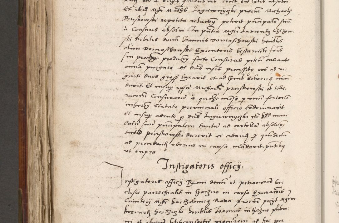 Zdjęcie nr 791 dla obiektu archiwalnego: Volumen (Pri)mum Actorum R(evere)nd(i)s(s)imi in Christo Patris D(omi)ni Petri de Gamratis Episcopi Cracoviensis a die prima mensis Novembris Anni 1539vi ad finem eiusdem anni et successive per annos 1539num et 1540mum