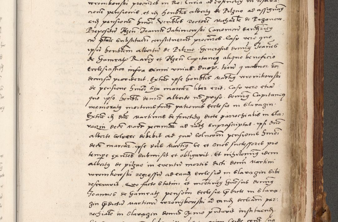 Zdjęcie nr 808 dla obiektu archiwalnego: Volumen (Pri)mum Actorum R(evere)nd(i)s(s)imi in Christo Patris D(omi)ni Petri de Gamratis Episcopi Cracoviensis a die prima mensis Novembris Anni 1539vi ad finem eiusdem anni et successive per annos 1539num et 1540mum