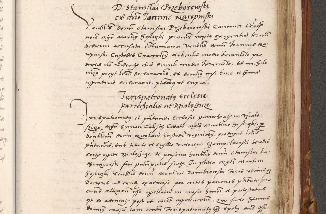 Zdjęcie nr 810 dla obiektu archiwalnego: Volumen (Pri)mum Actorum R(evere)nd(i)s(s)imi in Christo Patris D(omi)ni Petri de Gamratis Episcopi Cracoviensis a die prima mensis Novembris Anni 1539vi ad finem eiusdem anni et successive per annos 1539num et 1540mum