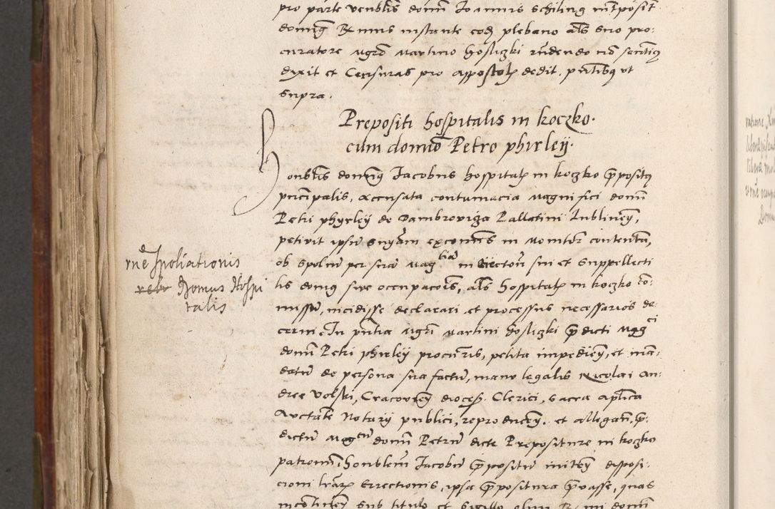 Zdjęcie nr 811 dla obiektu archiwalnego: Volumen (Pri)mum Actorum R(evere)nd(i)s(s)imi in Christo Patris D(omi)ni Petri de Gamratis Episcopi Cracoviensis a die prima mensis Novembris Anni 1539vi ad finem eiusdem anni et successive per annos 1539num et 1540mum
