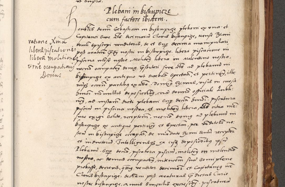 Zdjęcie nr 812 dla obiektu archiwalnego: Volumen (Pri)mum Actorum R(evere)nd(i)s(s)imi in Christo Patris D(omi)ni Petri de Gamratis Episcopi Cracoviensis a die prima mensis Novembris Anni 1539vi ad finem eiusdem anni et successive per annos 1539num et 1540mum