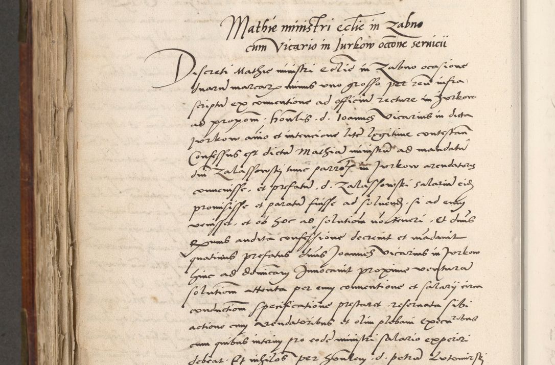 Zdjęcie nr 819 dla obiektu archiwalnego: Volumen (Pri)mum Actorum R(evere)nd(i)s(s)imi in Christo Patris D(omi)ni Petri de Gamratis Episcopi Cracoviensis a die prima mensis Novembris Anni 1539vi ad finem eiusdem anni et successive per annos 1539num et 1540mum