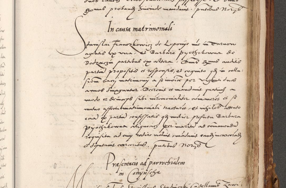 Zdjęcie nr 820 dla obiektu archiwalnego: Volumen (Pri)mum Actorum R(evere)nd(i)s(s)imi in Christo Patris D(omi)ni Petri de Gamratis Episcopi Cracoviensis a die prima mensis Novembris Anni 1539vi ad finem eiusdem anni et successive per annos 1539num et 1540mum