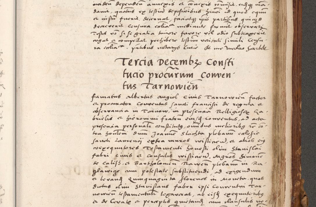 Zdjęcie nr 822 dla obiektu archiwalnego: Volumen (Pri)mum Actorum R(evere)nd(i)s(s)imi in Christo Patris D(omi)ni Petri de Gamratis Episcopi Cracoviensis a die prima mensis Novembris Anni 1539vi ad finem eiusdem anni et successive per annos 1539num et 1540mum
