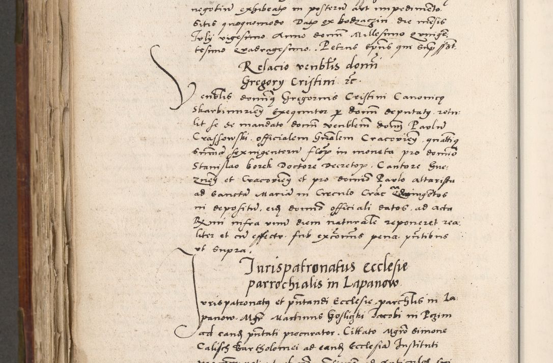 Zdjęcie nr 827 dla obiektu archiwalnego: Volumen (Pri)mum Actorum R(evere)nd(i)s(s)imi in Christo Patris D(omi)ni Petri de Gamratis Episcopi Cracoviensis a die prima mensis Novembris Anni 1539vi ad finem eiusdem anni et successive per annos 1539num et 1540mum