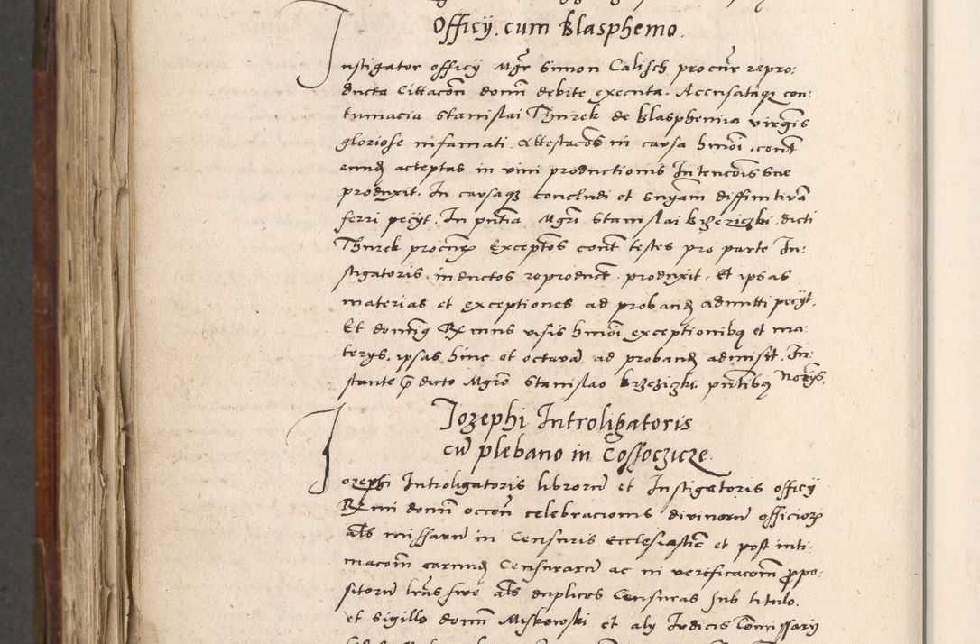 Zdjęcie nr 831 dla obiektu archiwalnego: Volumen (Pri)mum Actorum R(evere)nd(i)s(s)imi in Christo Patris D(omi)ni Petri de Gamratis Episcopi Cracoviensis a die prima mensis Novembris Anni 1539vi ad finem eiusdem anni et successive per annos 1539num et 1540mum