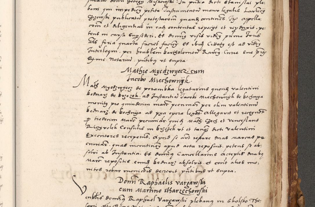 Zdjęcie nr 832 dla obiektu archiwalnego: Volumen (Pri)mum Actorum R(evere)nd(i)s(s)imi in Christo Patris D(omi)ni Petri de Gamratis Episcopi Cracoviensis a die prima mensis Novembris Anni 1539vi ad finem eiusdem anni et successive per annos 1539num et 1540mum