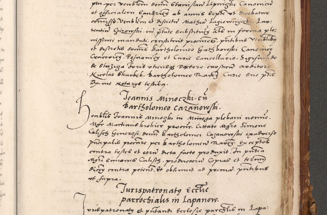 Zdjęcie nr 836 dla obiektu archiwalnego: Volumen (Pri)mum Actorum R(evere)nd(i)s(s)imi in Christo Patris D(omi)ni Petri de Gamratis Episcopi Cracoviensis a die prima mensis Novembris Anni 1539vi ad finem eiusdem anni et successive per annos 1539num et 1540mum