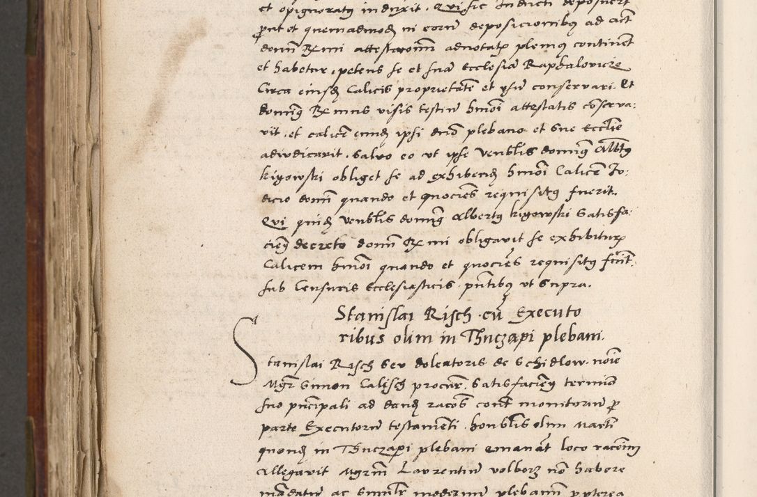 Zdjęcie nr 837 dla obiektu archiwalnego: Volumen (Pri)mum Actorum R(evere)nd(i)s(s)imi in Christo Patris D(omi)ni Petri de Gamratis Episcopi Cracoviensis a die prima mensis Novembris Anni 1539vi ad finem eiusdem anni et successive per annos 1539num et 1540mum