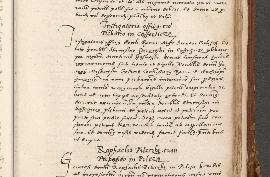 Zdjęcie nr 838 dla obiektu archiwalnego: Volumen (Pri)mum Actorum R(evere)nd(i)s(s)imi in Christo Patris D(omi)ni Petri de Gamratis Episcopi Cracoviensis a die prima mensis Novembris Anni 1539vi ad finem eiusdem anni et successive per annos 1539num et 1540mum
