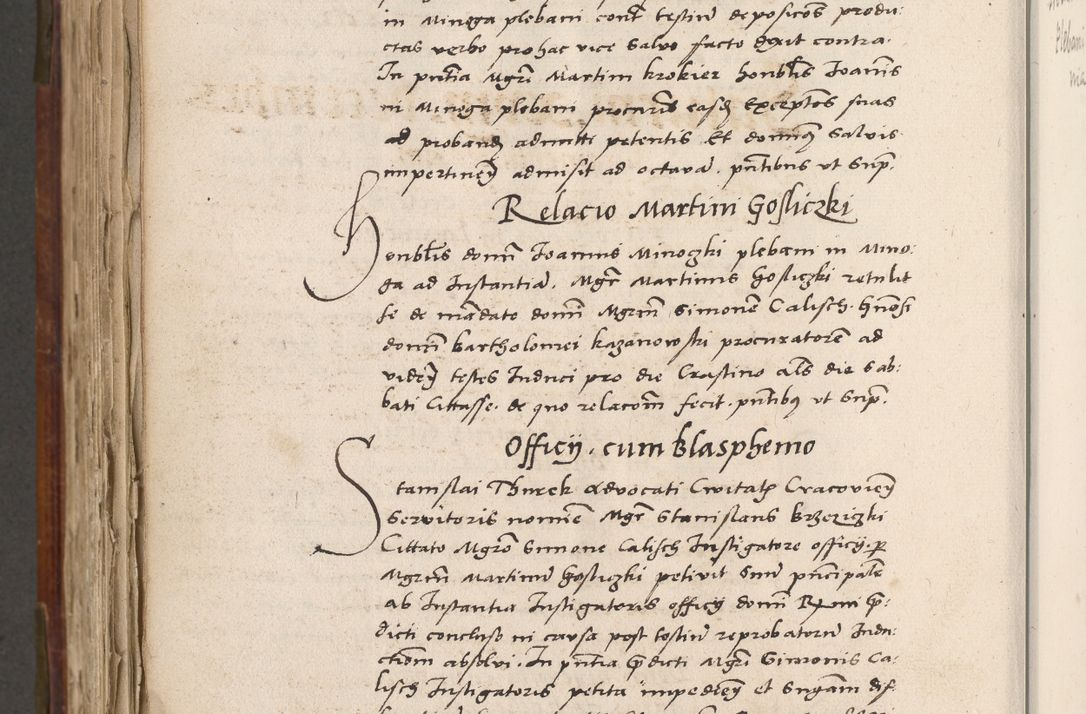 Zdjęcie nr 843 dla obiektu archiwalnego: Volumen (Pri)mum Actorum R(evere)nd(i)s(s)imi in Christo Patris D(omi)ni Petri de Gamratis Episcopi Cracoviensis a die prima mensis Novembris Anni 1539vi ad finem eiusdem anni et successive per annos 1539num et 1540mum