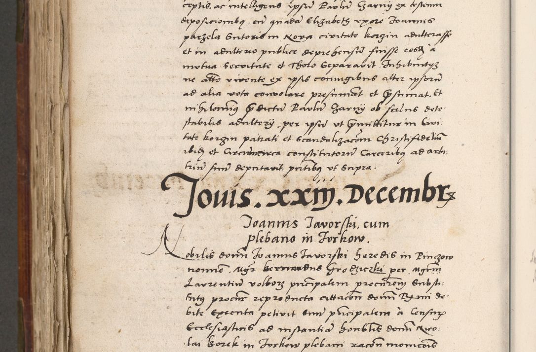 Zdjęcie nr 851 dla obiektu archiwalnego: Volumen (Pri)mum Actorum R(evere)nd(i)s(s)imi in Christo Patris D(omi)ni Petri de Gamratis Episcopi Cracoviensis a die prima mensis Novembris Anni 1539vi ad finem eiusdem anni et successive per annos 1539num et 1540mum