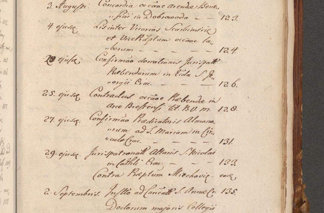 Zdjęcie nr 862 dla obiektu archiwalnego: Volumen (Pri)mum Actorum R(evere)nd(i)s(s)imi in Christo Patris D(omi)ni Petri de Gamratis Episcopi Cracoviensis a die prima mensis Novembris Anni 1539vi ad finem eiusdem anni et successive per annos 1539num et 1540mum