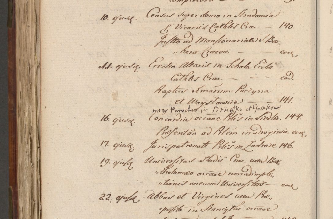 Zdjęcie nr 863 dla obiektu archiwalnego: Volumen (Pri)mum Actorum R(evere)nd(i)s(s)imi in Christo Patris D(omi)ni Petri de Gamratis Episcopi Cracoviensis a die prima mensis Novembris Anni 1539vi ad finem eiusdem anni et successive per annos 1539num et 1540mum