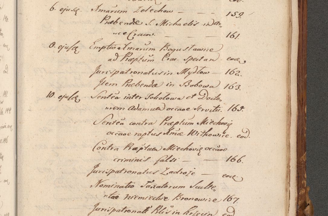Zdjęcie nr 864 dla obiektu archiwalnego: Volumen (Pri)mum Actorum R(evere)nd(i)s(s)imi in Christo Patris D(omi)ni Petri de Gamratis Episcopi Cracoviensis a die prima mensis Novembris Anni 1539vi ad finem eiusdem anni et successive per annos 1539num et 1540mum