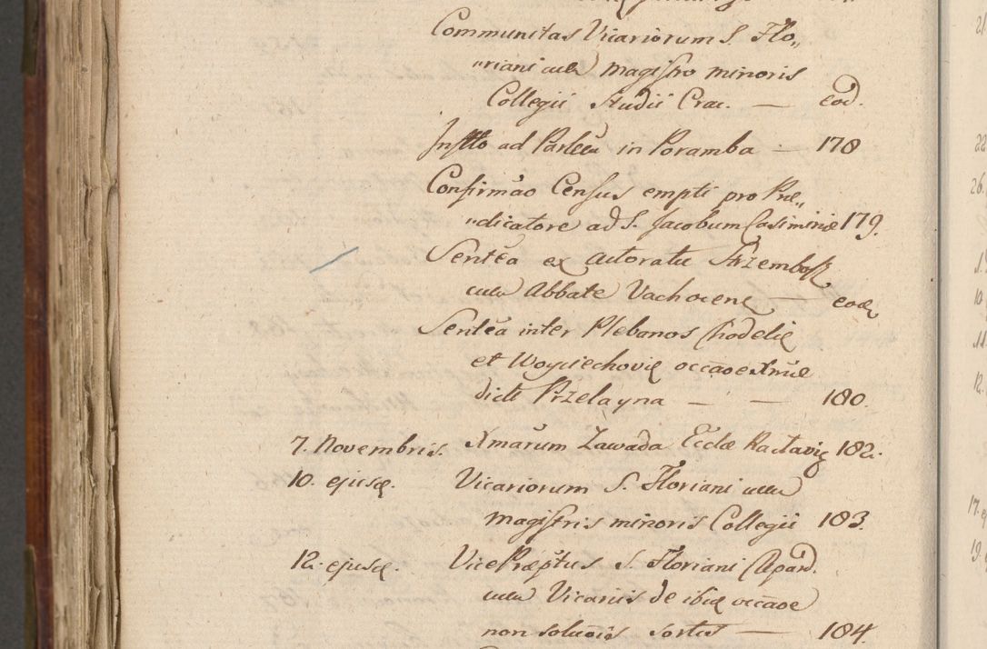 Zdjęcie nr 865 dla obiektu archiwalnego: Volumen (Pri)mum Actorum R(evere)nd(i)s(s)imi in Christo Patris D(omi)ni Petri de Gamratis Episcopi Cracoviensis a die prima mensis Novembris Anni 1539vi ad finem eiusdem anni et successive per annos 1539num et 1540mum