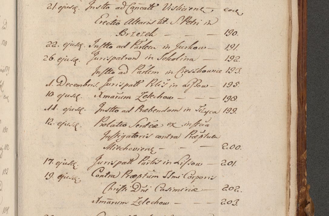 Zdjęcie nr 866 dla obiektu archiwalnego: Volumen (Pri)mum Actorum R(evere)nd(i)s(s)imi in Christo Patris D(omi)ni Petri de Gamratis Episcopi Cracoviensis a die prima mensis Novembris Anni 1539vi ad finem eiusdem anni et successive per annos 1539num et 1540mum