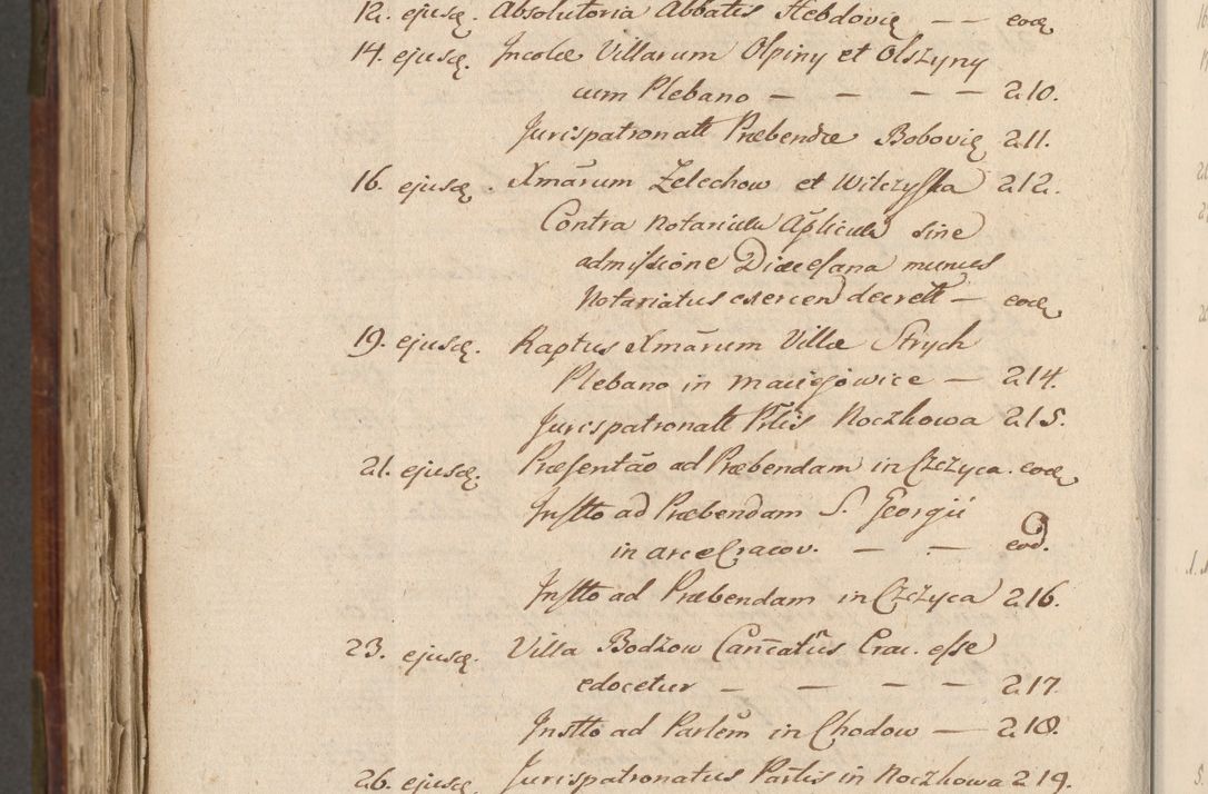 Zdjęcie nr 867 dla obiektu archiwalnego: Volumen (Pri)mum Actorum R(evere)nd(i)s(s)imi in Christo Patris D(omi)ni Petri de Gamratis Episcopi Cracoviensis a die prima mensis Novembris Anni 1539vi ad finem eiusdem anni et successive per annos 1539num et 1540mum