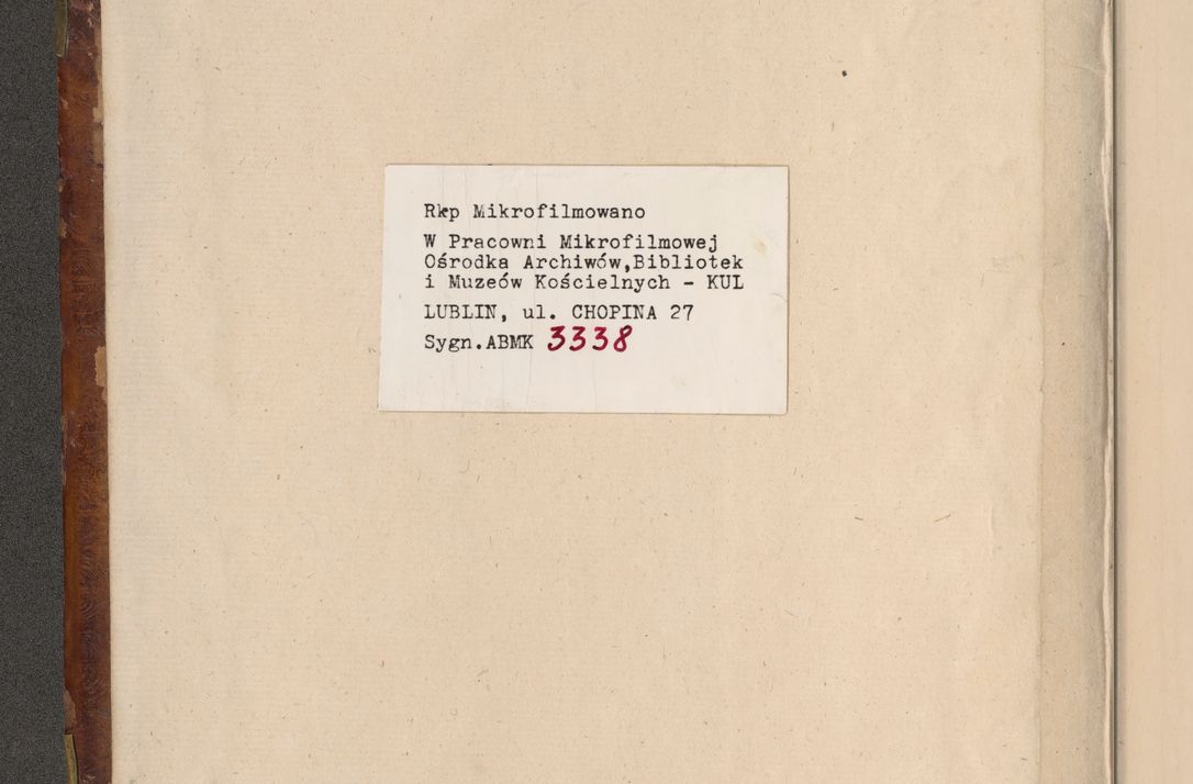 Zdjęcie nr 3 dla obiektu archiwalnego: Acta administratorialia per annum 1471 et episcopalia R. D. Joannis Rzeschow, primo administratoris et post vero episcopi Cracoviensis ab anno 1472 ad annum 1488 succesive acticara et registrara, prout videre est in fine huius voluminis