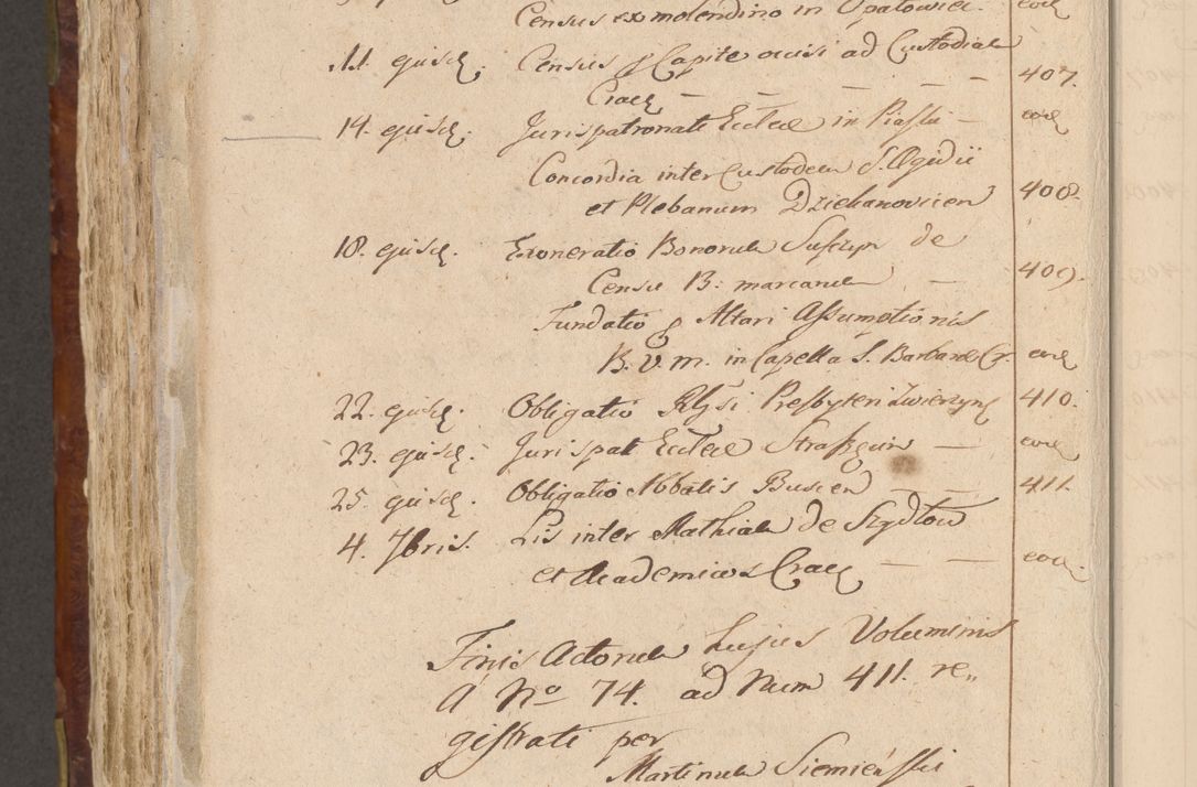 Zdjęcie nr 761 dla obiektu archiwalnego: Acta administratorialia per annum 1471 et episcopalia R. D. Joannis Rzeschow, primo administratoris et post vero episcopi Cracoviensis ab anno 1472 ad annum 1488 succesive acticara et registrara, prout videre est in fine huius voluminis