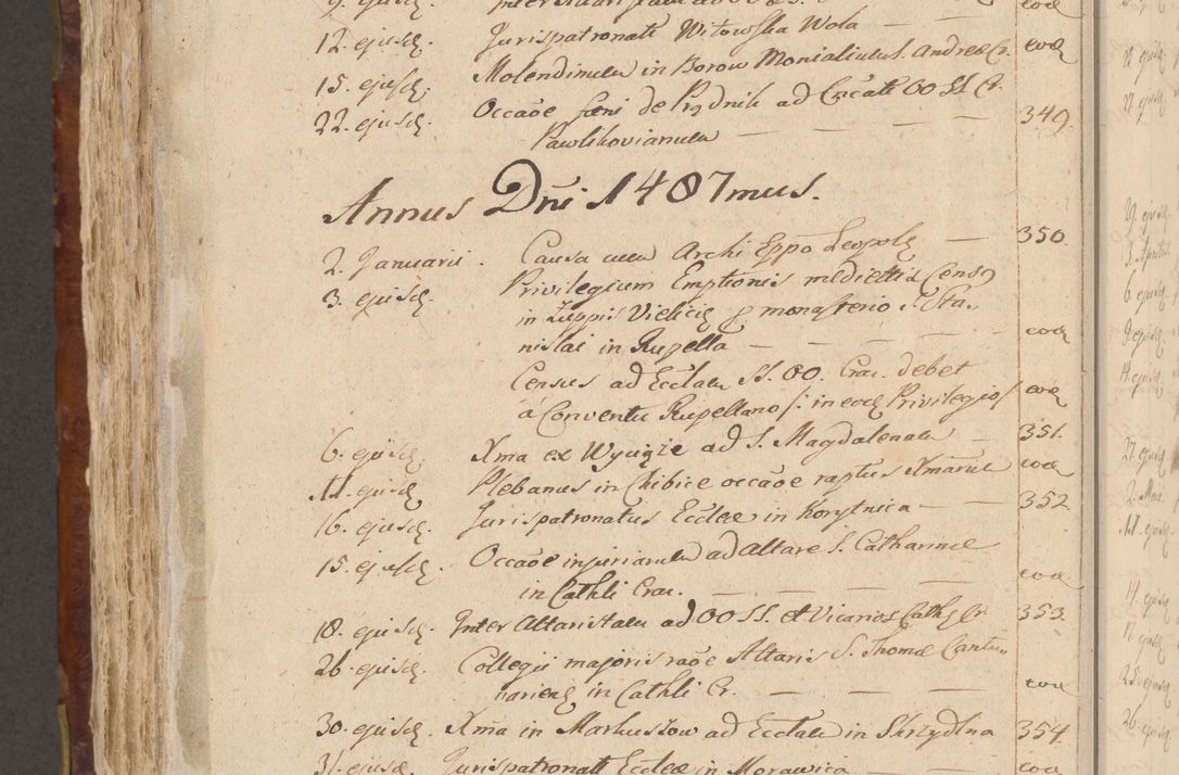 Zdjęcie nr 757 dla obiektu archiwalnego: Acta administratorialia per annum 1471 et episcopalia R. D. Joannis Rzeschow, primo administratoris et post vero episcopi Cracoviensis ab anno 1472 ad annum 1488 succesive acticara et registrara, prout videre est in fine huius voluminis