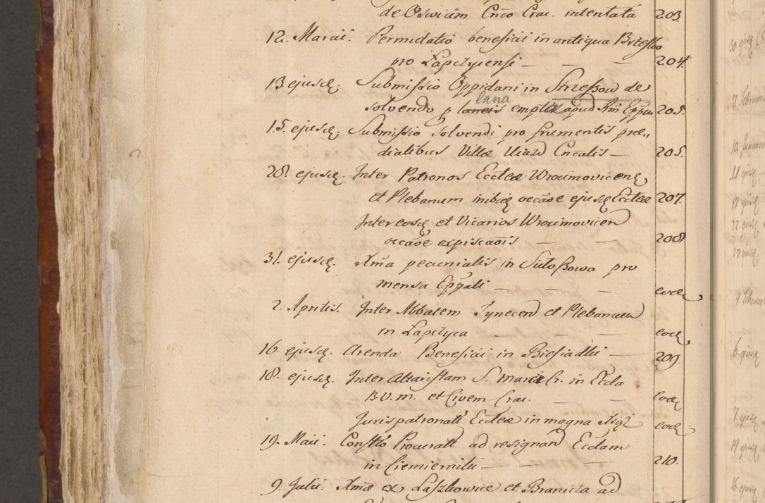 Zdjęcie nr 747 dla obiektu archiwalnego: Acta administratorialia per annum 1471 et episcopalia R. D. Joannis Rzeschow, primo administratoris et post vero episcopi Cracoviensis ab anno 1472 ad annum 1488 succesive acticara et registrara, prout videre est in fine huius voluminis