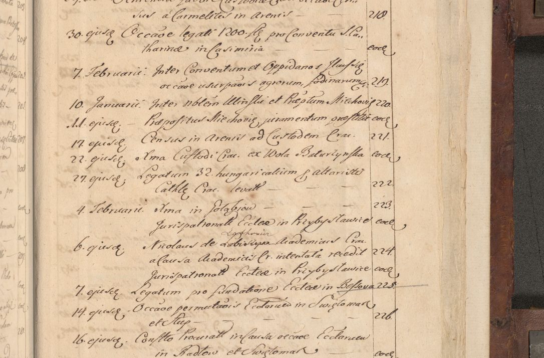 Zdjęcie nr 748 dla obiektu archiwalnego: Acta administratorialia per annum 1471 et episcopalia R. D. Joannis Rzeschow, primo administratoris et post vero episcopi Cracoviensis ab anno 1472 ad annum 1488 succesive acticara et registrara, prout videre est in fine huius voluminis
