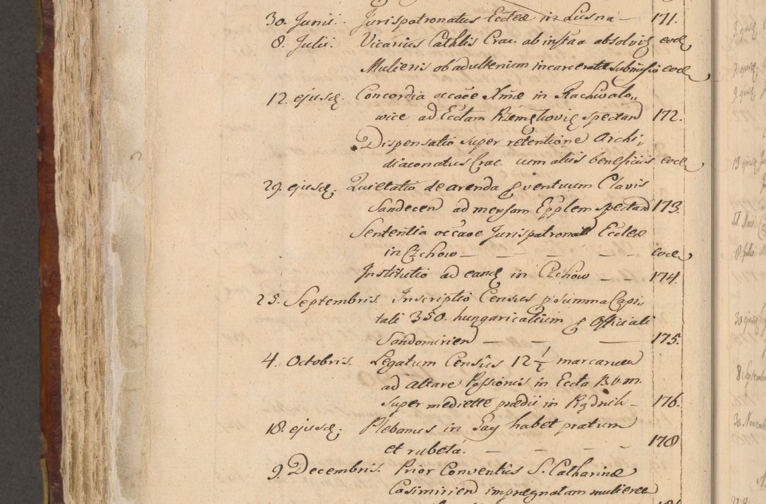 Zdjęcie nr 745 dla obiektu archiwalnego: Acta administratorialia per annum 1471 et episcopalia R. D. Joannis Rzeschow, primo administratoris et post vero episcopi Cracoviensis ab anno 1472 ad annum 1488 succesive acticara et registrara, prout videre est in fine huius voluminis