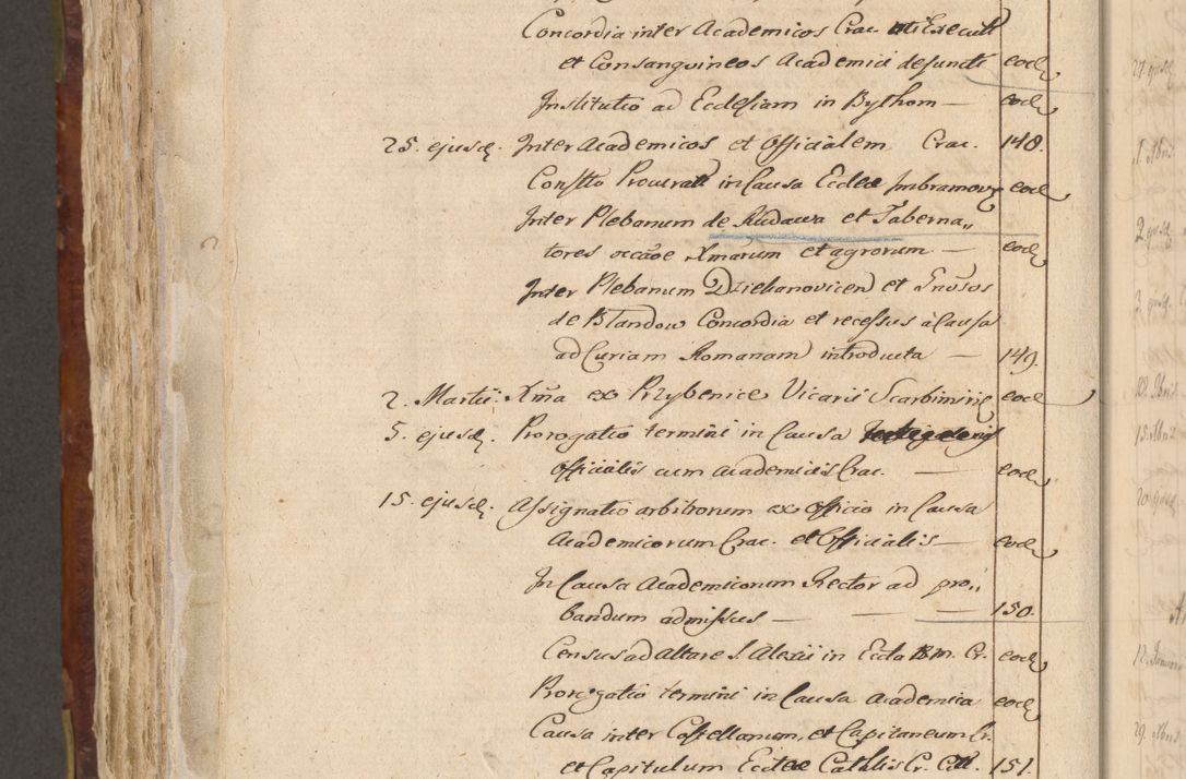 Zdjęcie nr 743 dla obiektu archiwalnego: Acta administratorialia per annum 1471 et episcopalia R. D. Joannis Rzeschow, primo administratoris et post vero episcopi Cracoviensis ab anno 1472 ad annum 1488 succesive acticara et registrara, prout videre est in fine huius voluminis