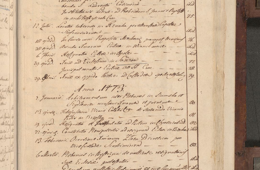 Zdjęcie nr 736 dla obiektu archiwalnego: Acta administratorialia per annum 1471 et episcopalia R. D. Joannis Rzeschow, primo administratoris et post vero episcopi Cracoviensis ab anno 1472 ad annum 1488 succesive acticara et registrara, prout videre est in fine huius voluminis