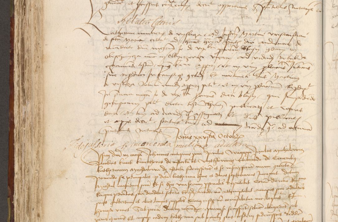 Zdjęcie nr 597 dla obiektu archiwalnego: Acta administratorialia per annum 1471 et episcopalia R. D. Joannis Rzeschow, primo administratoris et post vero episcopi Cracoviensis ab anno 1472 ad annum 1488 succesive acticara et registrara, prout videre est in fine huius voluminis