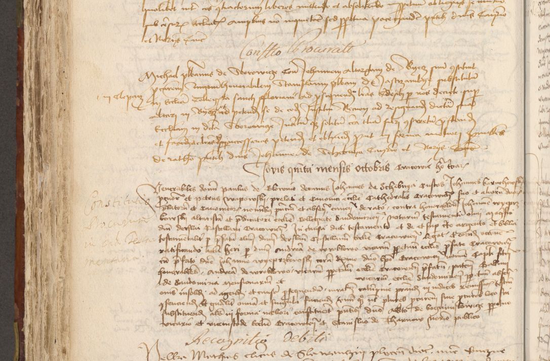 Zdjęcie nr 591 dla obiektu archiwalnego: Acta administratorialia per annum 1471 et episcopalia R. D. Joannis Rzeschow, primo administratoris et post vero episcopi Cracoviensis ab anno 1472 ad annum 1488 succesive acticara et registrara, prout videre est in fine huius voluminis