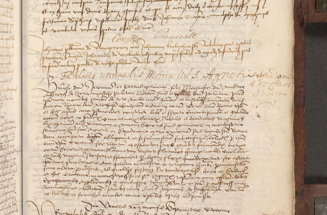 Zdjęcie nr 588 dla obiektu archiwalnego: Acta administratorialia per annum 1471 et episcopalia R. D. Joannis Rzeschow, primo administratoris et post vero episcopi Cracoviensis ab anno 1472 ad annum 1488 succesive acticara et registrara, prout videre est in fine huius voluminis