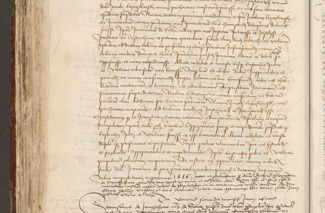 Zdjęcie nr 571 dla obiektu archiwalnego: Acta administratorialia per annum 1471 et episcopalia R. D. Joannis Rzeschow, primo administratoris et post vero episcopi Cracoviensis ab anno 1472 ad annum 1488 succesive acticara et registrara, prout videre est in fine huius voluminis