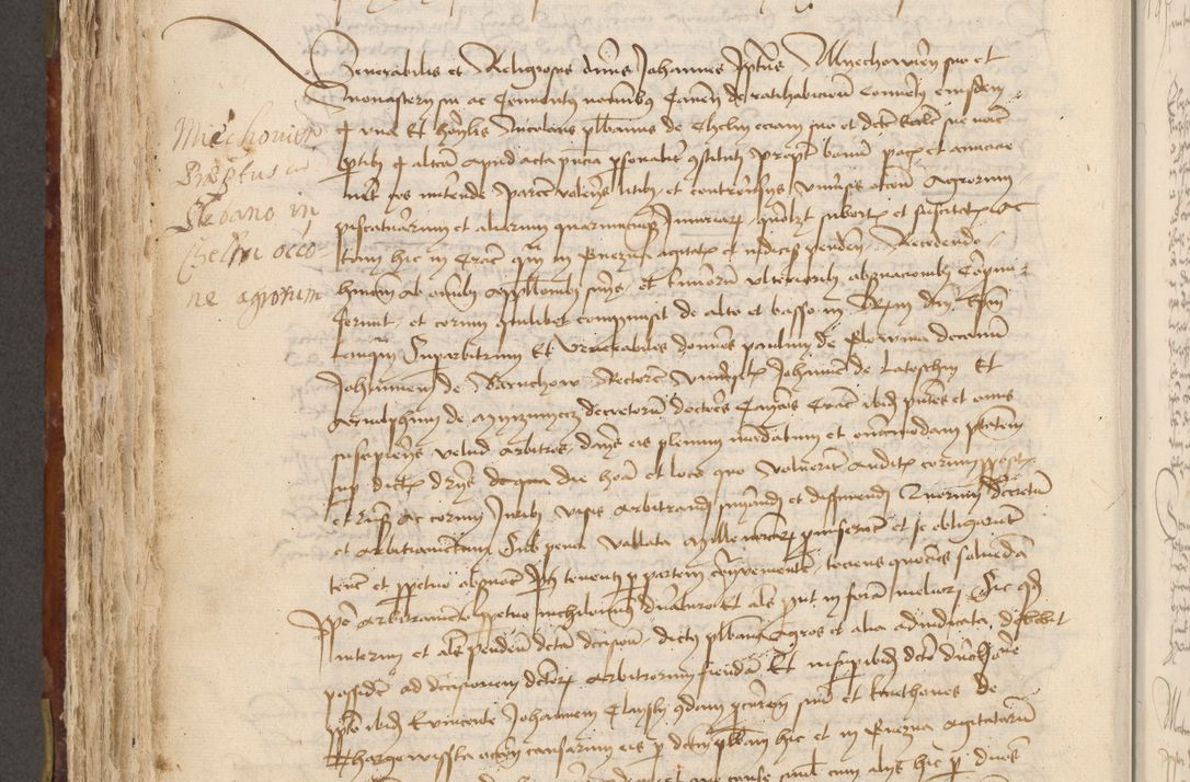 Zdjęcie nr 555 dla obiektu archiwalnego: Acta administratorialia per annum 1471 et episcopalia R. D. Joannis Rzeschow, primo administratoris et post vero episcopi Cracoviensis ab anno 1472 ad annum 1488 succesive acticara et registrara, prout videre est in fine huius voluminis