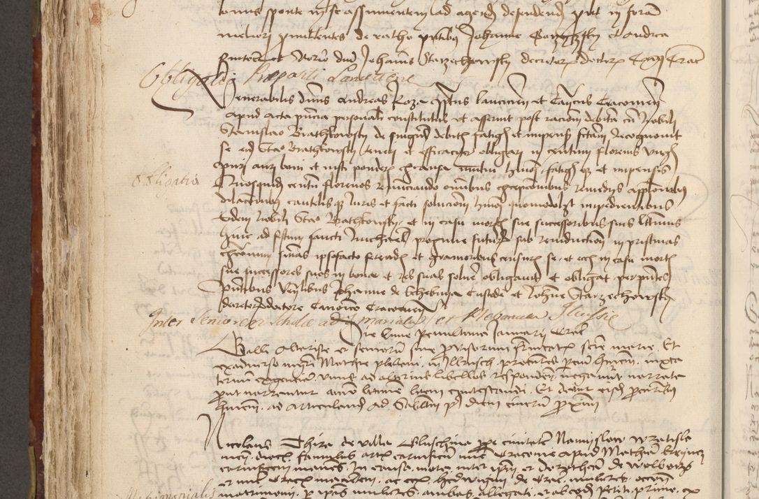 Zdjęcie nr 547 dla obiektu archiwalnego: Acta administratorialia per annum 1471 et episcopalia R. D. Joannis Rzeschow, primo administratoris et post vero episcopi Cracoviensis ab anno 1472 ad annum 1488 succesive acticara et registrara, prout videre est in fine huius voluminis