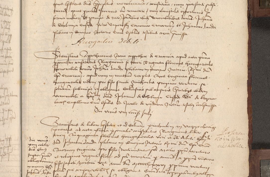 Zdjęcie nr 516 dla obiektu archiwalnego: Acta administratorialia per annum 1471 et episcopalia R. D. Joannis Rzeschow, primo administratoris et post vero episcopi Cracoviensis ab anno 1472 ad annum 1488 succesive acticara et registrara, prout videre est in fine huius voluminis