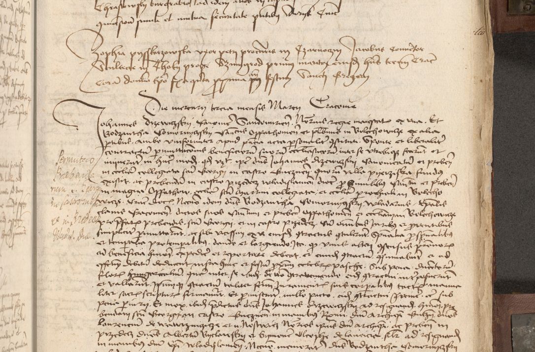 Zdjęcie nr 448 dla obiektu archiwalnego: Acta administratorialia per annum 1471 et episcopalia R. D. Joannis Rzeschow, primo administratoris et post vero episcopi Cracoviensis ab anno 1472 ad annum 1488 succesive acticara et registrara, prout videre est in fine huius voluminis