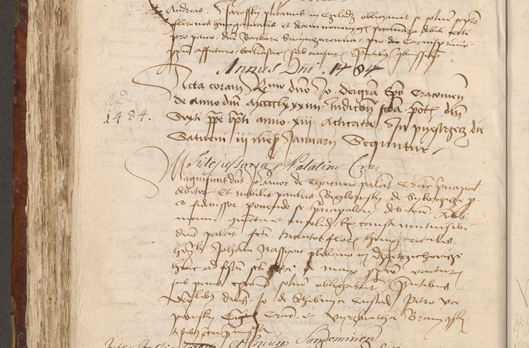 Zdjęcie nr 441 dla obiektu archiwalnego: Acta administratorialia per annum 1471 et episcopalia R. D. Joannis Rzeschow, primo administratoris et post vero episcopi Cracoviensis ab anno 1472 ad annum 1488 succesive acticara et registrara, prout videre est in fine huius voluminis