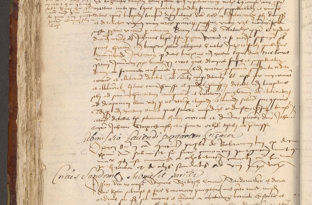 Zdjęcie nr 415 dla obiektu archiwalnego: Acta administratorialia per annum 1471 et episcopalia R. D. Joannis Rzeschow, primo administratoris et post vero episcopi Cracoviensis ab anno 1472 ad annum 1488 succesive acticara et registrara, prout videre est in fine huius voluminis