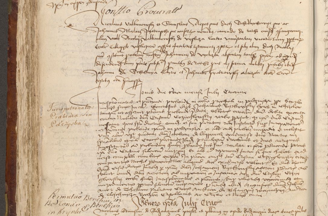 Zdjęcie nr 399 dla obiektu archiwalnego: Acta administratorialia per annum 1471 et episcopalia R. D. Joannis Rzeschow, primo administratoris et post vero episcopi Cracoviensis ab anno 1472 ad annum 1488 succesive acticara et registrara, prout videre est in fine huius voluminis
