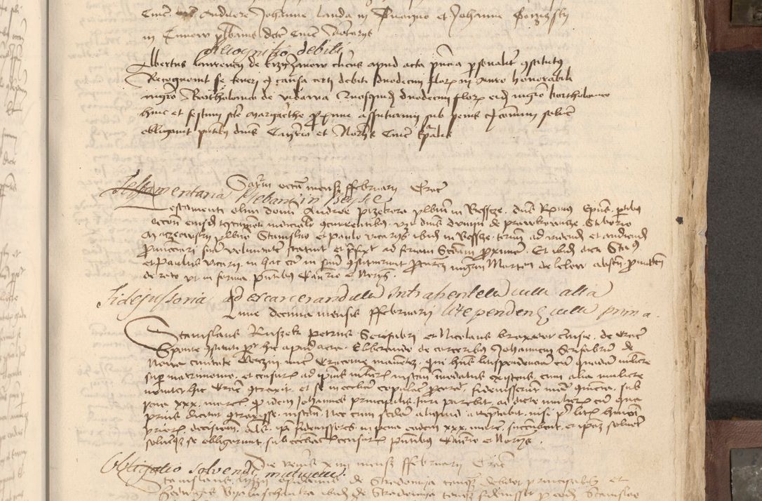 Zdjęcie nr 364 dla obiektu archiwalnego: Acta administratorialia per annum 1471 et episcopalia R. D. Joannis Rzeschow, primo administratoris et post vero episcopi Cracoviensis ab anno 1472 ad annum 1488 succesive acticara et registrara, prout videre est in fine huius voluminis