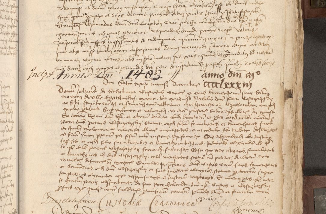 Zdjęcie nr 348 dla obiektu archiwalnego: Acta administratorialia per annum 1471 et episcopalia R. D. Joannis Rzeschow, primo administratoris et post vero episcopi Cracoviensis ab anno 1472 ad annum 1488 succesive acticara et registrara, prout videre est in fine huius voluminis