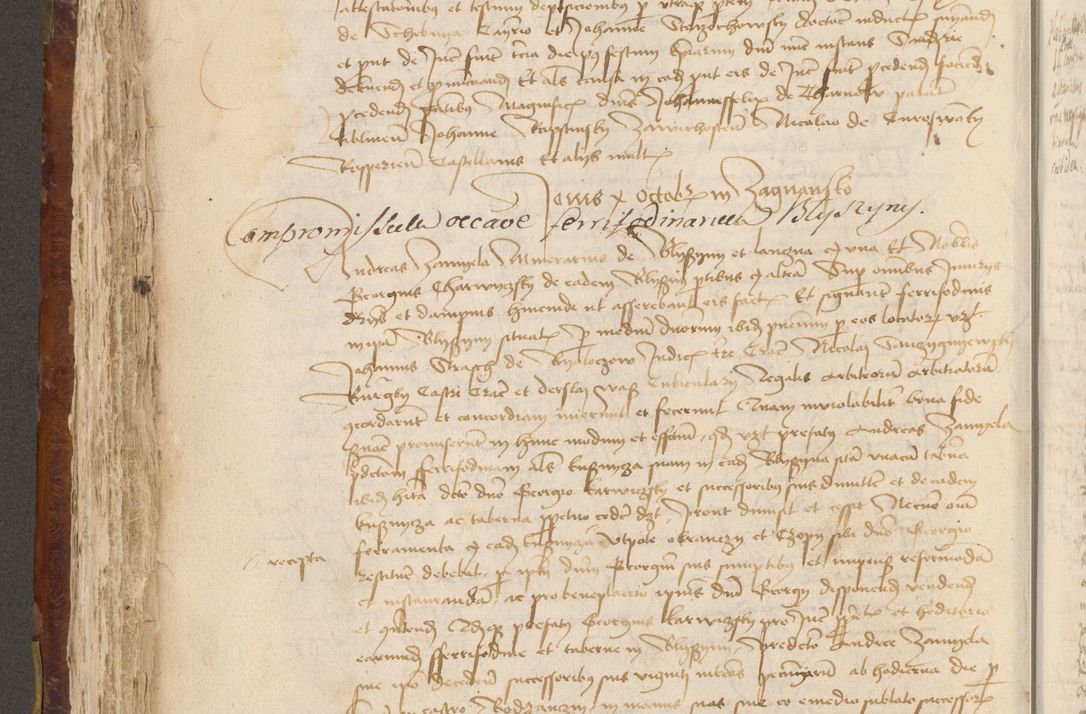 Zdjęcie nr 343 dla obiektu archiwalnego: Acta administratorialia per annum 1471 et episcopalia R. D. Joannis Rzeschow, primo administratoris et post vero episcopi Cracoviensis ab anno 1472 ad annum 1488 succesive acticara et registrara, prout videre est in fine huius voluminis