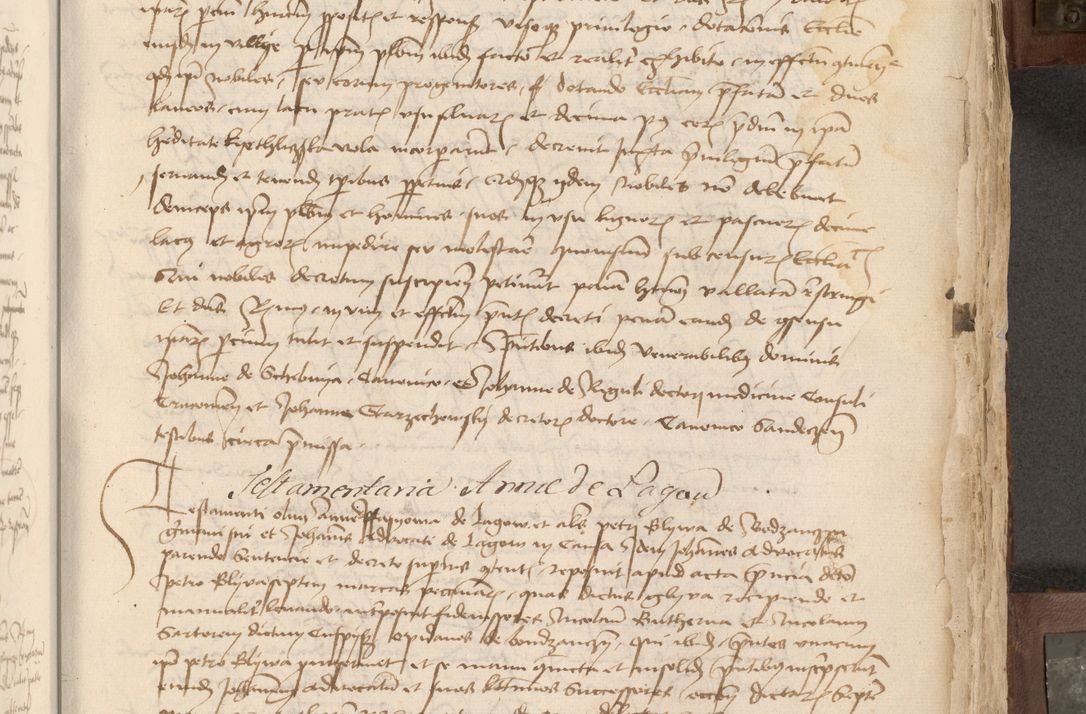 Zdjęcie nr 340 dla obiektu archiwalnego: Acta administratorialia per annum 1471 et episcopalia R. D. Joannis Rzeschow, primo administratoris et post vero episcopi Cracoviensis ab anno 1472 ad annum 1488 succesive acticara et registrara, prout videre est in fine huius voluminis