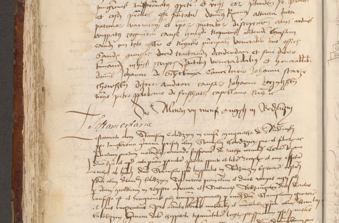 Zdjęcie nr 337 dla obiektu archiwalnego: Acta administratorialia per annum 1471 et episcopalia R. D. Joannis Rzeschow, primo administratoris et post vero episcopi Cracoviensis ab anno 1472 ad annum 1488 succesive acticara et registrara, prout videre est in fine huius voluminis